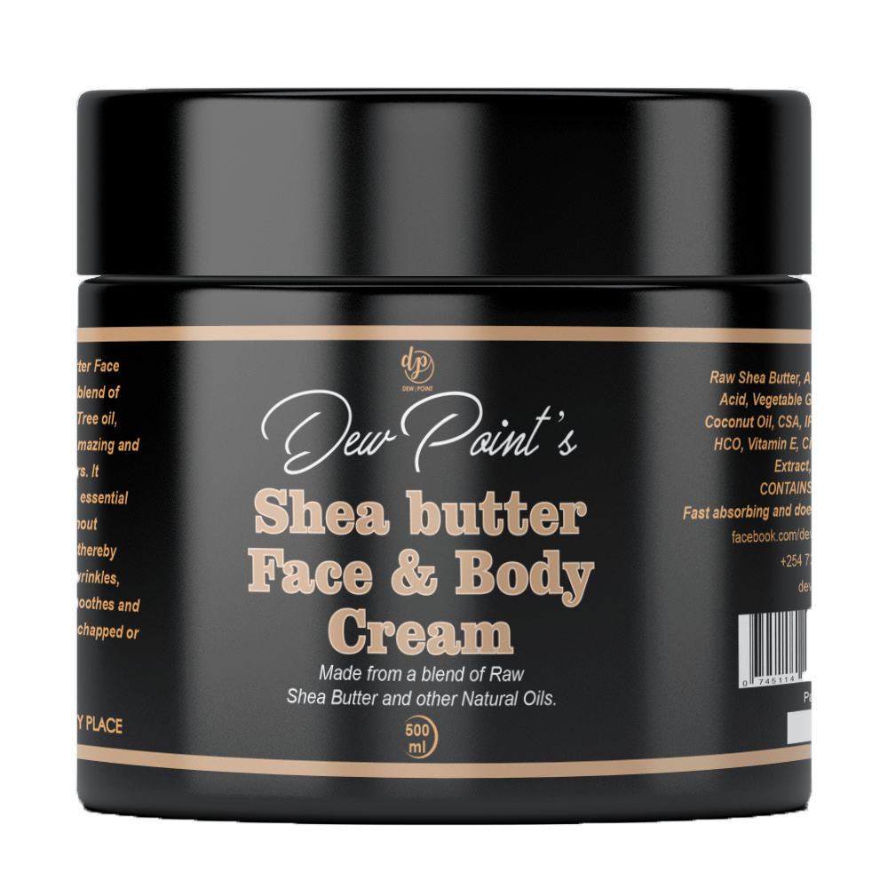 Dewpoint’S Shea Butter Cream (Shea Cream) 500Ml Dew Point
