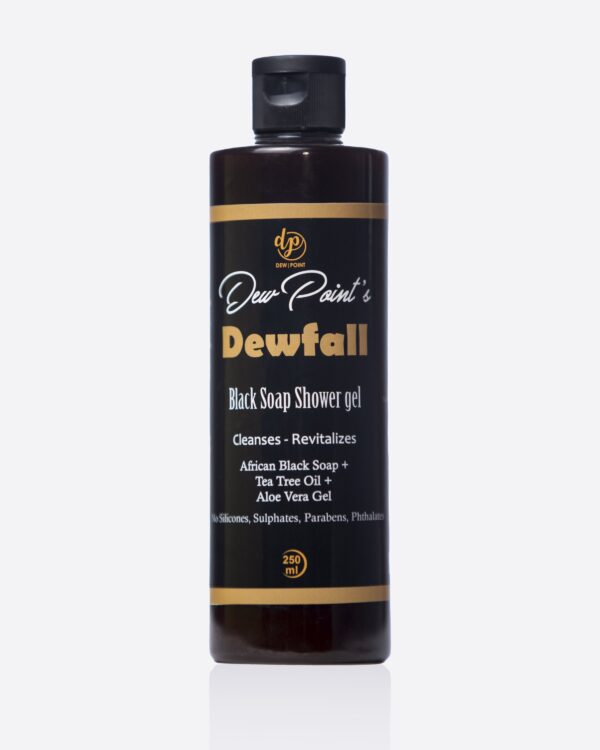 Dew Point's Dewfall Black Soap Shower gel