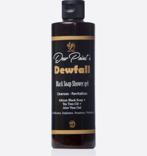 Dew Point's Dewfall Black Soap Shower gel