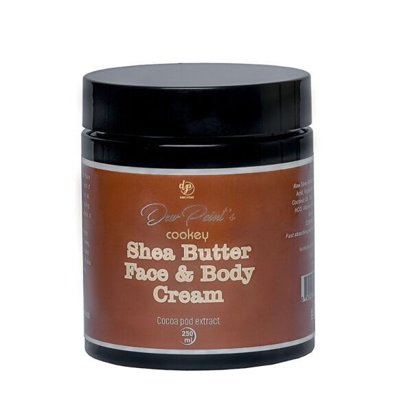 Shea Butter Face And Body Cream Cookey 250 ML