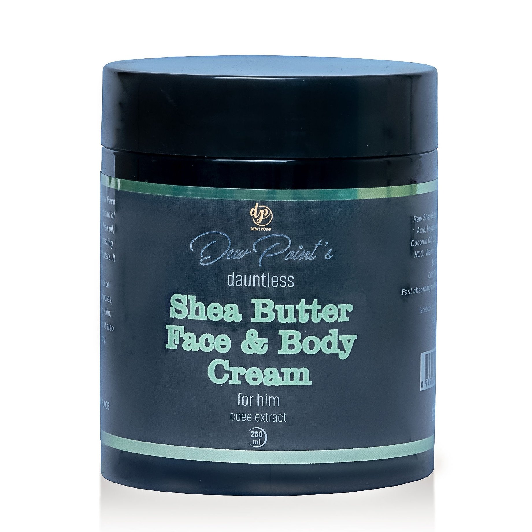 Dauntless Shea Butter Face And Body Cream(For Him) 250ml