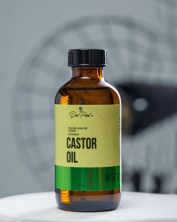 Cold Pressed Organic Castor Oil- 120 ml